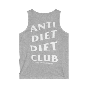 Anti-Diet Diet Club Tank (White Logo)