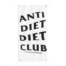 Load image into Gallery viewer, Anti-Diet Diet Club Gym Banner 48&quot;x24&quot;